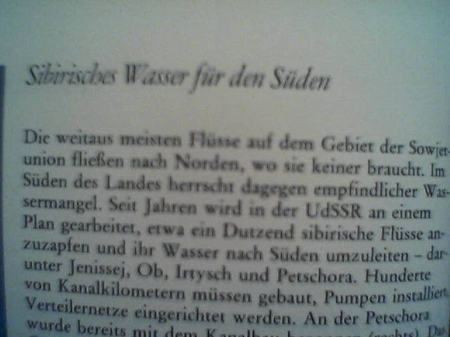 sibirisches wasser